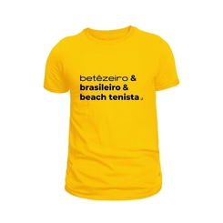 CAMISETA BETÊZEIRO CAMISETA BETÊZEIRO AMARELO P