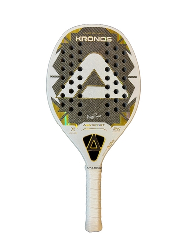 RAQUETE DE BEACH TENNIS KRONOS WHITE HUGO RUSSO AMASPORT
