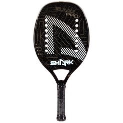 RAQUETE DE BEACH TENNIS  BT BLACK - 3 SHARK RAQUETE DE BEACH TENNIS  BT BLACK - 3 SHARK PRETO