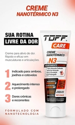 CARE 3 CREME NANOTERMICO INTENSO TOFF CARE 3 CREME NANOTERMICO INTENSO TOFF PADRÃO 100 GR