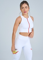 TOP ZIPER NADADOR BAZX 16 TOP ZIPER NADADOR BAZX 16  BRANCO P